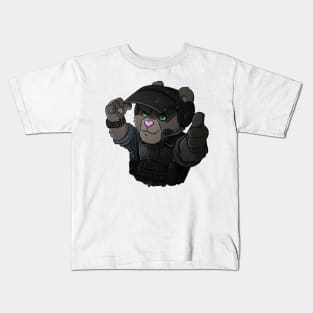 Bomb disposal teddy bear Kids T-Shirt